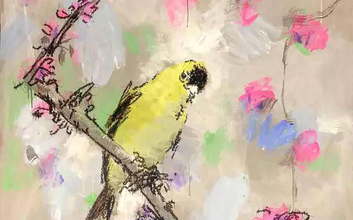 叶永青新作展：从大理秘密花园到纸上色彩世界 - 新火设计艺术资讯