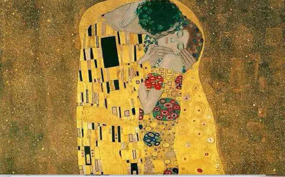 克里姆特《吻》与《金衣女人》：维也纳艺术的爱与性象征 - 新火设计艺术资讯