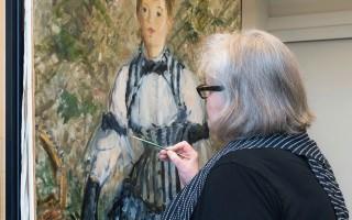 马奈条纹裙子颜色揭秘与百年修复历程｜艺术探秘 - 新火设计艺术资讯