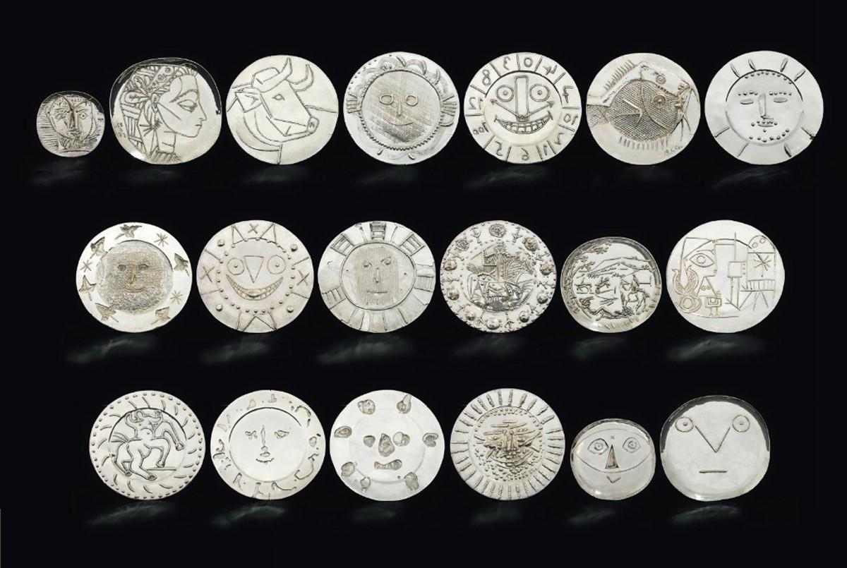 佳士得上海秋拍“+86 First Open”开启新代际，毕加索19件银盘以11 - 新火设计艺术资讯