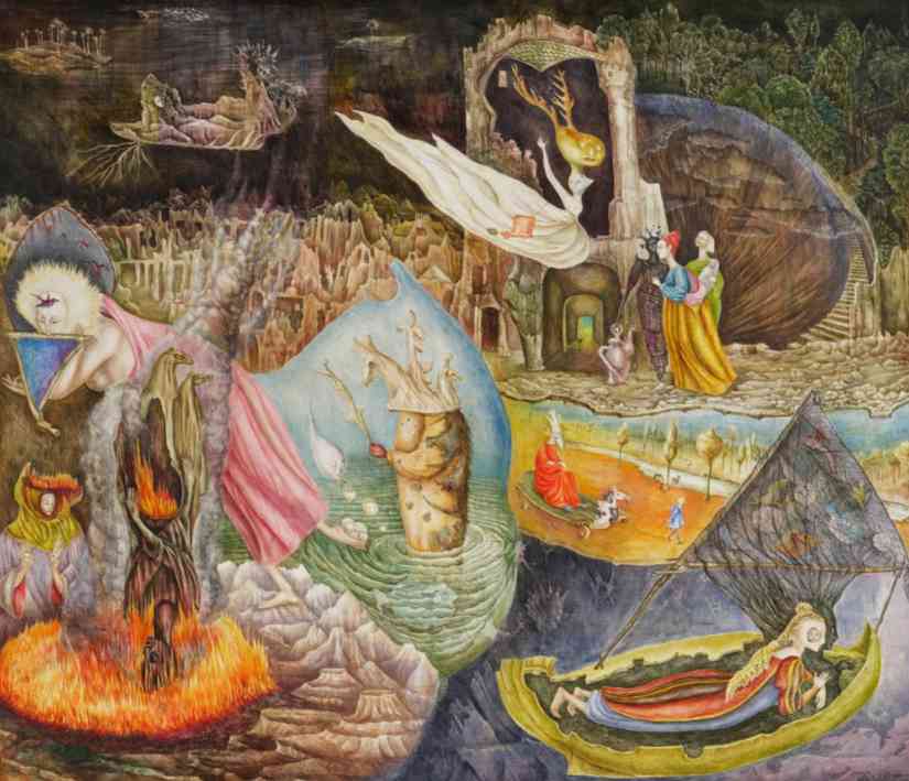 超现实主义女性艺术家卡林顿作品拍卖创纪录｜艺术收藏新趋势(图2)